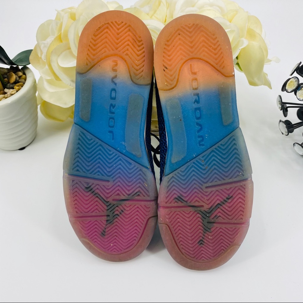 Jordan Sho Nuff Ya Dig BK NY Boys Sneakers - Picture 4 of 8